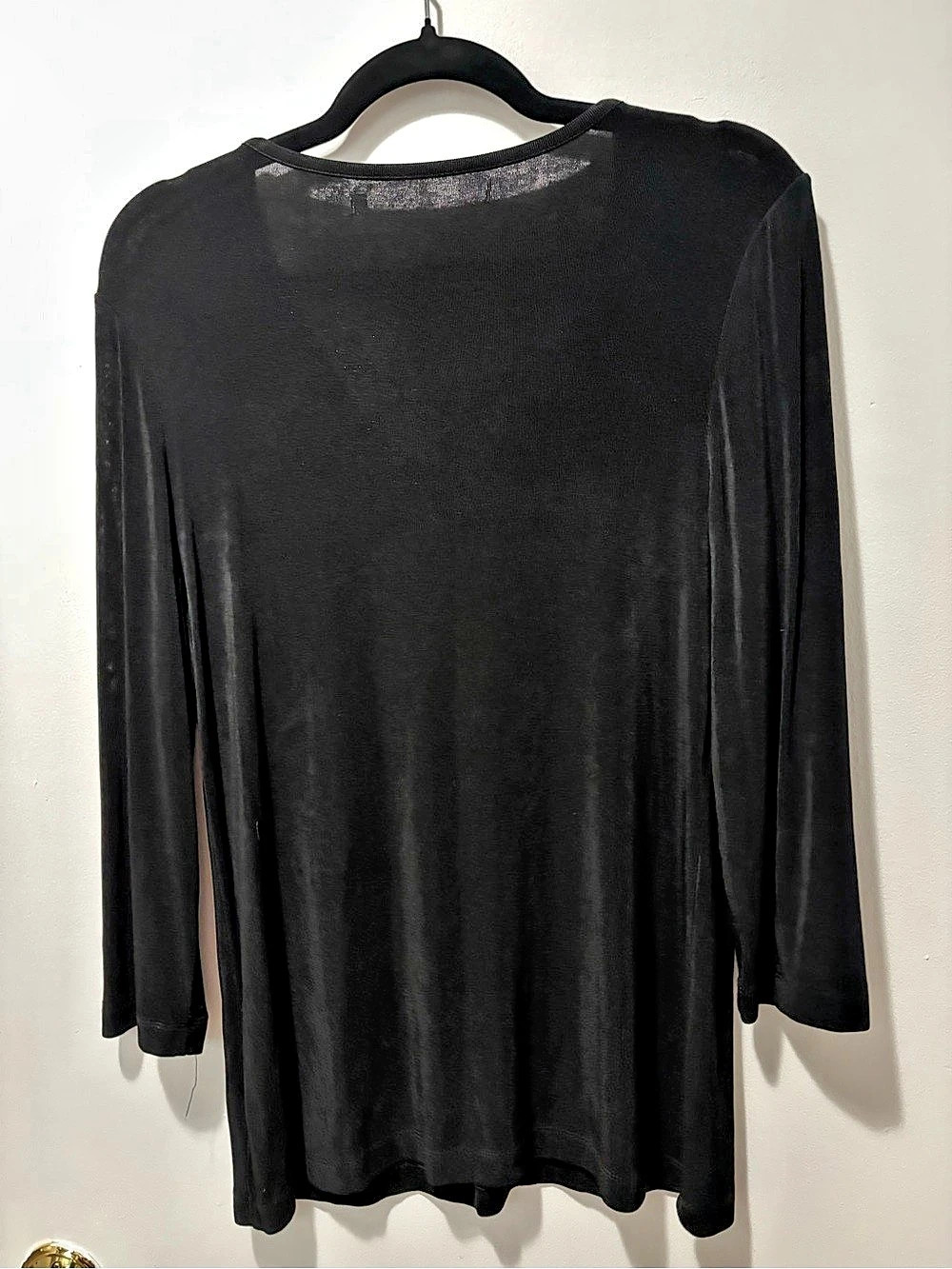 Weatherproof Vintage Women’s Black Long Sleeve V-Neck Tunic